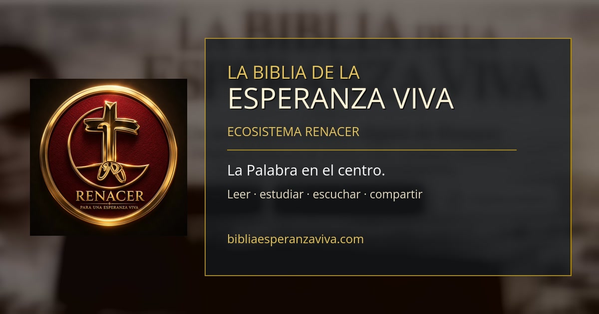 La Biblia de la Esperanza Viva